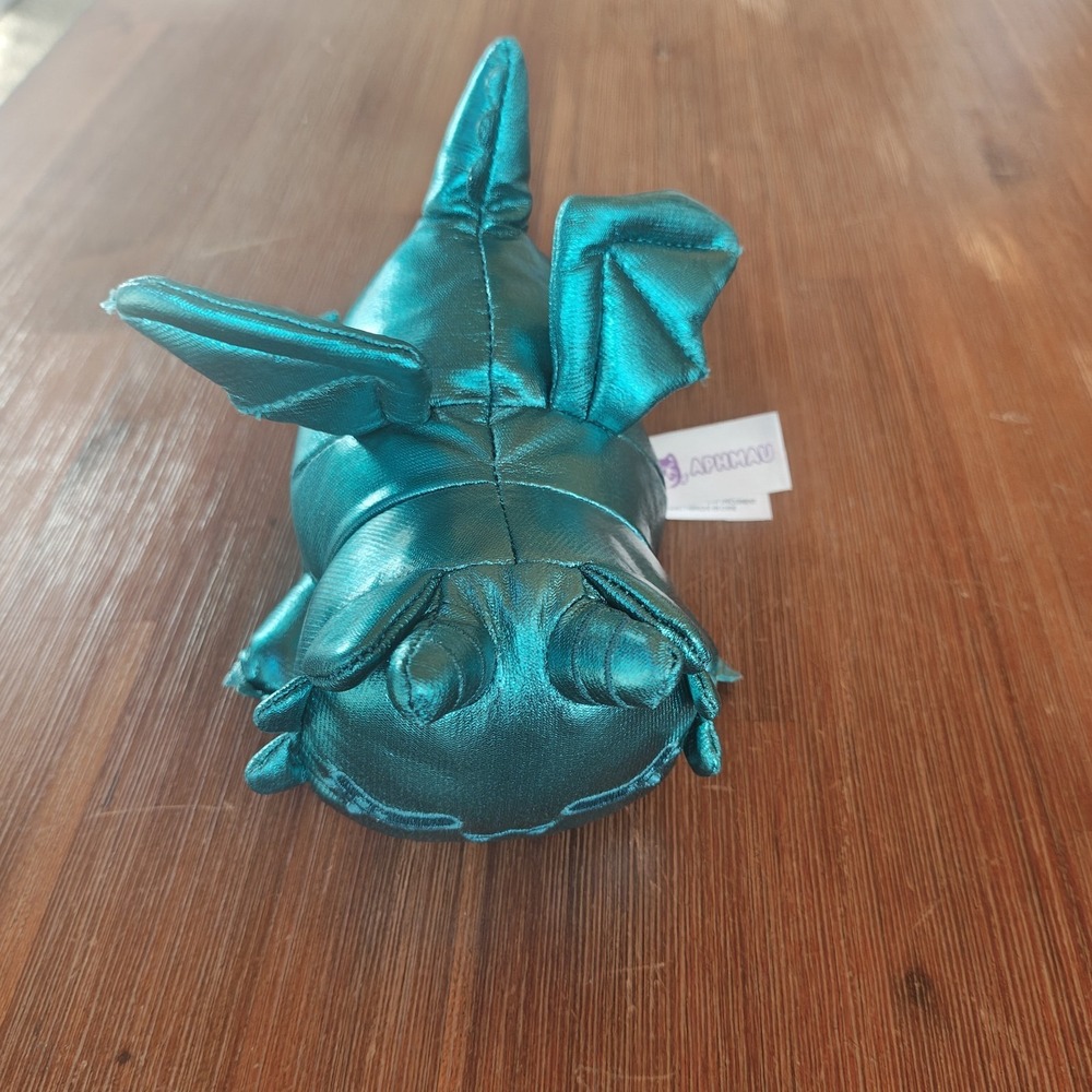 Aphmau MeeMeows Mystery 6" Plush Turquoise Cat Kitty Gemstone Dragon Litter E51